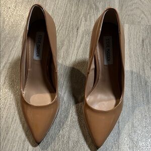 Steve Madden Brown Patent Heels